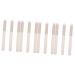 minkissy 12 Pcs Lipstick Brush Concealer Brush Portable Lipstick Brush Makeup Lipstick Multi-use Ph Lipstick Makeup Brush Cosmetics Brush White Wooden Handle Blush Brush Make up Travel