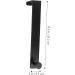 Alipis 2pcs Door Hook Hangers Hooks Clothes Rack Door Hanger Hook Door Hanging Hook Hat Hook Clothing Iron - Buy Online on GoSupps.com
