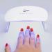 DANNI & TONI UV LED Nail Lamp 6W | Mini Nail Dryer for Gel Nail Polish - Fast Portable & Perfect for Home Use | International Shipping Available - Buy Online on GoSupps.com