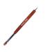 Emmi Nail 2in1 Dotting Tool with cat tongue i modeling brush for nails with 2 ends & mix of real & art hair i aids for various nail art