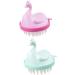 Ultechnovo 6 STK Massage Shampoo Comb - Soft Scalp Cleaner & Hair Washer Brush for Kids - TPE Head Massager for Ultimate Hair Care - Buy Online on GoSupps.com