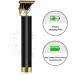 USB Rechargeable Hair Clipper | Professional T-Blade Hair Cutting Tool for Men | Beard Trimmer 0 MM Cutter - Buy Online on GoSupps.com