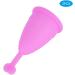 Buy 2 Silicone Menstrual Cups - Leak-Free Reusable & Safe Healthcare Accessories for Women - Buy Online on GoSupps.com