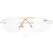 Eyekepper Titanium Rimless Round Reading Glasses - Circle Readers in Gold +2.75 | Stylish & Lightweight International Shipping - Buy Online on GoSupps.com