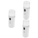 FOYTOKI 3 Pcs Portable Humidifier Sprayer Face Tool Facial Sprayer Mist Sprayer Handy Mini Sprayer White