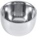 Premium Stainless Steel Shaving Soap Bowl & Brush | Luxury Foam Cup for Men - Buy Online on GoSupps.com