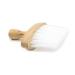 FOMIYES Face Salon Brush Duster Brush Hairdressing Neck Brush Vintage Shaving Hair Duster Neck Duster Brush Barber Neck Brush Wool Duster Wooden Clean White 15X12X12CM White