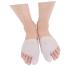 Hemoton 1 Pair White Feet Care Tool Toe Separators Hallux Valgus Orthotics Split Tool Foot Bunion