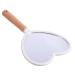 Beaupretty Heart-Shaped Handheld Mirrors Handheld Mirror Travel Makeup Mirrors Hand Mirrors with Handle Cosmetic Mirror