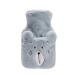 Maies durable heat pocket cute plush carrot explosion-protected water-filled hot water bottle made of rubber plush fabric cover water-filled hot water bottle