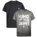 Pro Athlete Boys Athletic T-Shirt  2 Pack Active Performance Dry-Fit Sports Tee (8-16) Black/Charcoal King 14-16