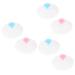 Beavorty 6 Stk Shampoo brush cleaning brush hairbrush scalp shower brush cleaning shampoo brush hand massage device children's shampoo massage brush for the scalp gently shower head