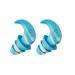 1Pair Noise Reduction Silicone Eartip Three-Layer Earplugs Anti-Noise Hear Protect Ear Plugs for Sleep at Ease Working