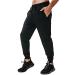 frueo Men's Golf Pants with Zip Pocket Slim Fit Joggers Elastic Waist Sweatpants for Men Athletic Pants for Workout, Jogging 802 Black Medium