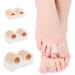 Beavorty Silicone Toe Sleeves Set - 6-Piece Thumb Splint & Toe Spacer Separators for Bunion Correction and Overlapping Toes - Buy Online on GoSupps.com