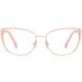 Buy Kachawoo Blue Light Blocking Glasses - Retro Cat Eye Design in Pink Gold for Women | Anti-Blue Light Eyeglasses - Buy Online on GoSupps.com