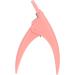 Professional Nail Clippers Cutters Adjustable Acrylic Stainless Steel Nail Clipper Tools for Acrylic Nails Fake Nail Tips Nail Art Tools Manicure Home DIY Use (Roseate) - Buy Online on GoSupps.com