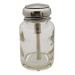 Push Glass Bottle Push Down Alcohol Dispenser for Nail Polish Makeup Remover 80ML press type alcohol bottle