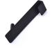 Mikikit 2pcs Bathroom Door Hook Black Wallet Keychain Over The Door Towel Hook Glass Door Hanger Clothing 17.8X4CM Black - Buy Online on GoSupps.com