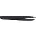 Verdant Touch Makeup Tweezers Stainless Steel Eyebrow Tweezers Portable Black for Eyebrows Facial Hair Ingrown Hair Removal - Buy Online on GoSupps.com