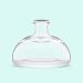 Printing Drum Massage Breast Care Percussor - Mucus Breakup for Baby Cough Relief | Size L - Transparent 8x6.5cm - Buy Online on GoSupps.com