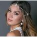 Runmi Rhinestone Head Chain - Gold Crystal Hairpiece & Wedding Hair Accessories for Women & Girls - Buy Online on GoSupps.com