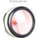 Magnifying Glasses Vision aids Old Man Reading A Gift with Led Light HD Full Page Reading K9 Optical Glass Magnifying Glass Stationery Office Supplies 1PCS Journey - Buy Online on GoSupps.com