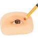 FOMIYES 4pcs Makeup Practice Skin Facial Tools Eyeshadow Practice Skin Reusable Practice Boards 3d Major 1 count (Pack of 1) Left Eyex4pcs - Buy Online on GoSupps.com