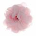 Lady Peony Silk Party Wedding Brooch Corsage Hair Head Clip Headdress Flowers (Pink color)