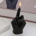 Creative Finger Shape Middle Finger Scented Candle | Funny & Unique Blue Candle for Home D cor | International Shipping Available - Buy Online on GoSupps.com
