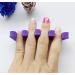 LASSUM 10 Pcs Soft Foam Finger Toe Separator - Nail Art Manicure Pedicure Tools | Random Color - Buy Online on GoSupps.com