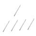 minkissy 5pcs Double Ended Lipstick Brush Lip Double Head Lipstick Brush Lip Brush Eyeshadow Brush Lipstick Applicator Wands Makeup Brush Beauty Make up Applicator Brush Aluminum Alloy Miss