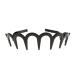 Wavy Hairhoop Unisex Wavy Headband Black Spring Wavy Metal Hair Band with Long Teeth Hairhoop Sports Headband Headwear Accessories Black 1pc Wavy Metal Hair Band