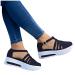 NLOMOCT Sandals for Women Dressy Summer, Women's Platform Wedge Sandals Closed Toe Casual Buckle Shoes Espadrille Sandals Black 7