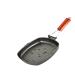 YOtat BBQ Grills Pancake Skillet Stove Burner Pans Nonstick Frying Pans BBQ Griddle Grilling Pan Grill Pancake Griddle Square Pot Chic Steak Frying Pan Fashion Frying Pan Bakeware Black Wok