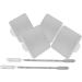 Balacoo 2 Sets Ring Palette Tools - Stainless Steel Makeup Mixing Tray for Foundation & Cosmetic Applications - Buy Online on GoSupps.com