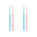 Minkissy 4 pieces tooth hygiene oral hygiene coal toothbrushes toothbrush with soft bristle tool toothbrushes after the birth dental accessories soft fur oral care charcoal pregnant woman