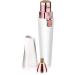 Nose Hair Trimmer for Men and Women 2 in 1 Ear and Nose Hair Trimmer Professional Painless Nose Hair Remover Waterproof USB Rechargeable Dual Edge Blades (White)