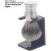 Aurawerk Black Plastic Shaving Brush Holder - Versatile Stand Glue or Screw Mount - Buy Online on GoSupps.com