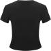Shop Oversized Women's T-Shirts - Genetic Floral Cut-Out Sleeve Tops for Summer | Casual Printed Tunics in Black & Red - Size XXL Available - Buy Online on GoSupps.com