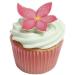 24 Beautiful 2D Summer Flower Wafer Cake Toppers- Edible Unique & Gorgeous! - Buy Online on GoSupps.com