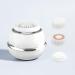 Latest face brush with 3 brush heads electric facial brush waterproof for all skin types storage box/fast air drying/UV-C for brush heads wireless charging station