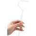 2 Pcs Anti-Wrinkle Drinking Straws | No-Wrinkle Lips | Sideways Design | Anti-Aging | Prevent Horizontal Curved Lines | Glass Flute Style - Buy Online on GoSupps.com