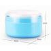 Baby Talcum Powder Puff Box - Empty Body Powder Container for Travel | Blue - Buy Online on GoSupps.com