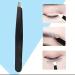 Tweezers for Precise Hair Removal and Shaping - Black Stainless Steel - Buy Online on GoSupps.com