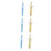 Minkissy 6 STK bristle toothbrush bite brush baby finger toothbrushes for children toys for children toothbrushes made of silicone first toothbrush toddler tools health care