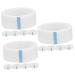 Housoutil 15 Rolls Fake Eyelashes Non-woven Fabric Eyes 900x1.2cmx3pcs White 5x3pcs
