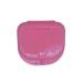 Orthodontic retainer case prosthesis etui dental aligner box food-safe material scratch-resistant oral accessories mouth protection braces mouth tray retainer case for teeth pink