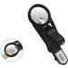 CAREOR Nail Clippers with Magnifying Glass Stainless Steel Fingernails & Toenails Clippers for Elderly Professional Nail Trimmer Reduce Eye Strain (Black) - Buy Online on GoSupps.com