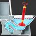 Zhong Powerful Bathroom Clog Cleaner - Toilet & Sink Drain Blaster Air Pump Plunger | Suction Cup Pipe Cleaning Tool - Fast International Shipping - Buy Online on GoSupps.com
